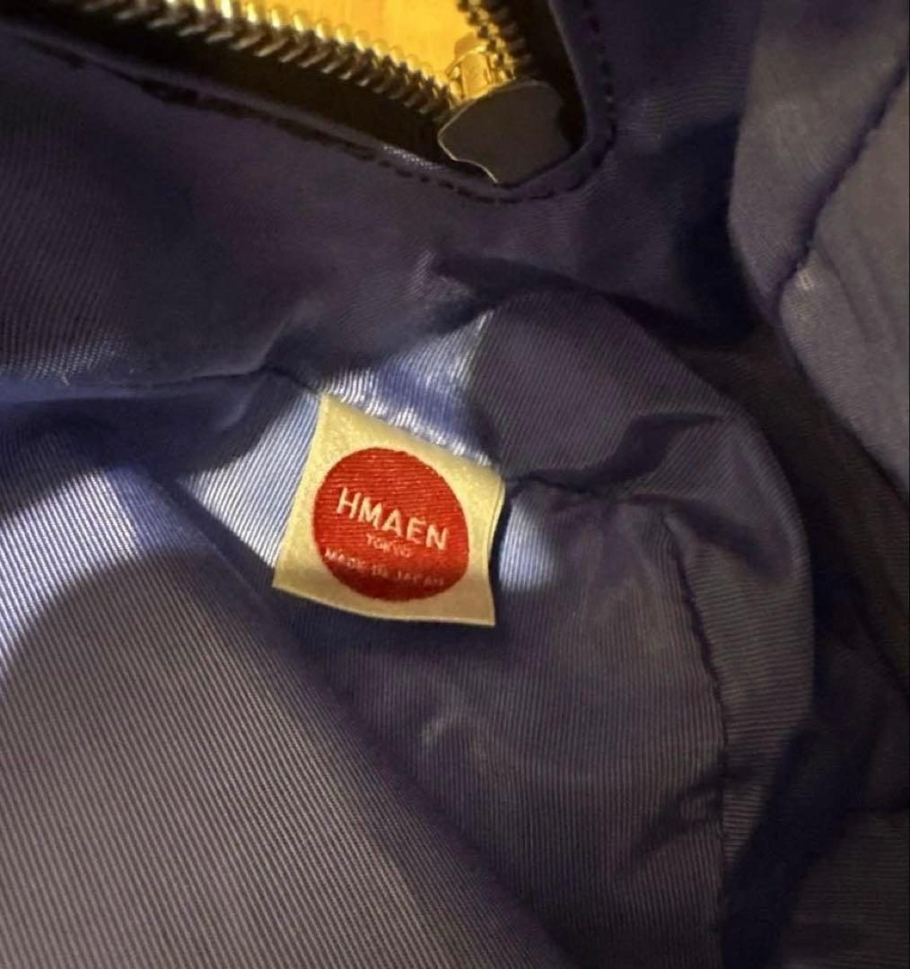 【美品】HMAEN ブレスバッグ WILL HIGHTEN ダークグレー