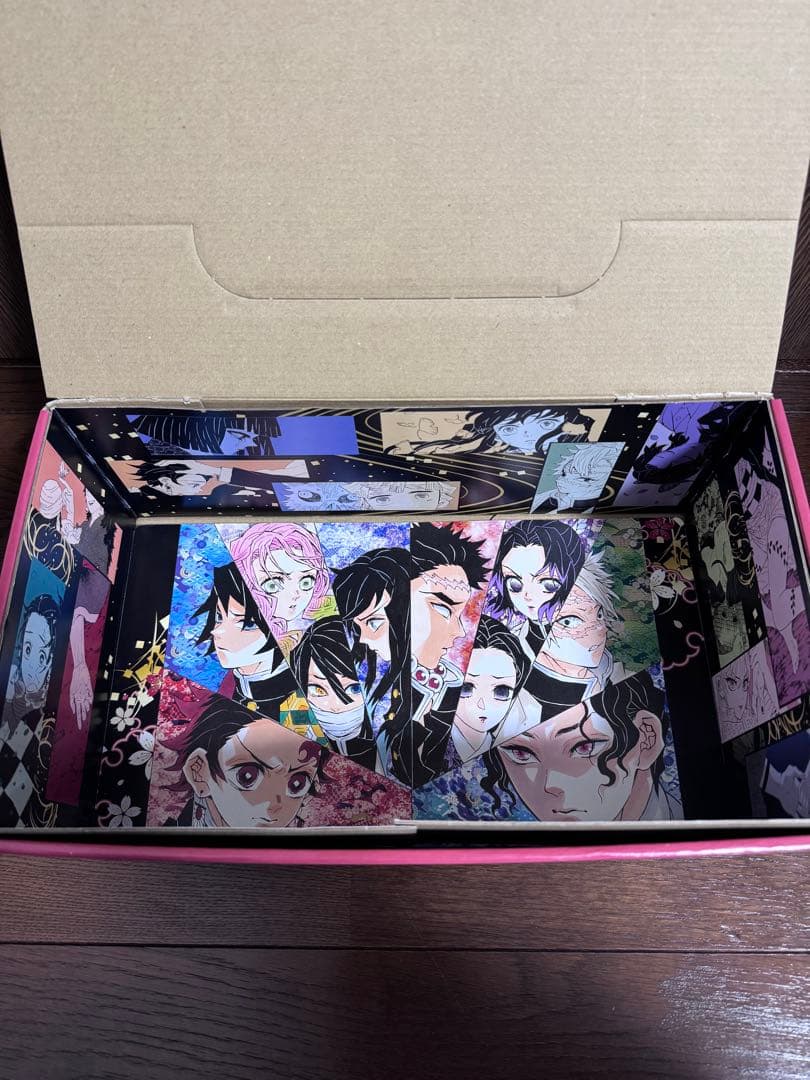 【おまけステッカー付き】鬼滅の刃 全巻セット 全巻収納ボックス 特製しおり