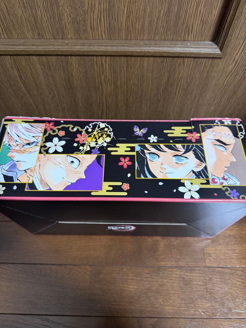 【おまけステッカー付き】鬼滅の刃 全巻セット 全巻収納ボックス 特製しおり