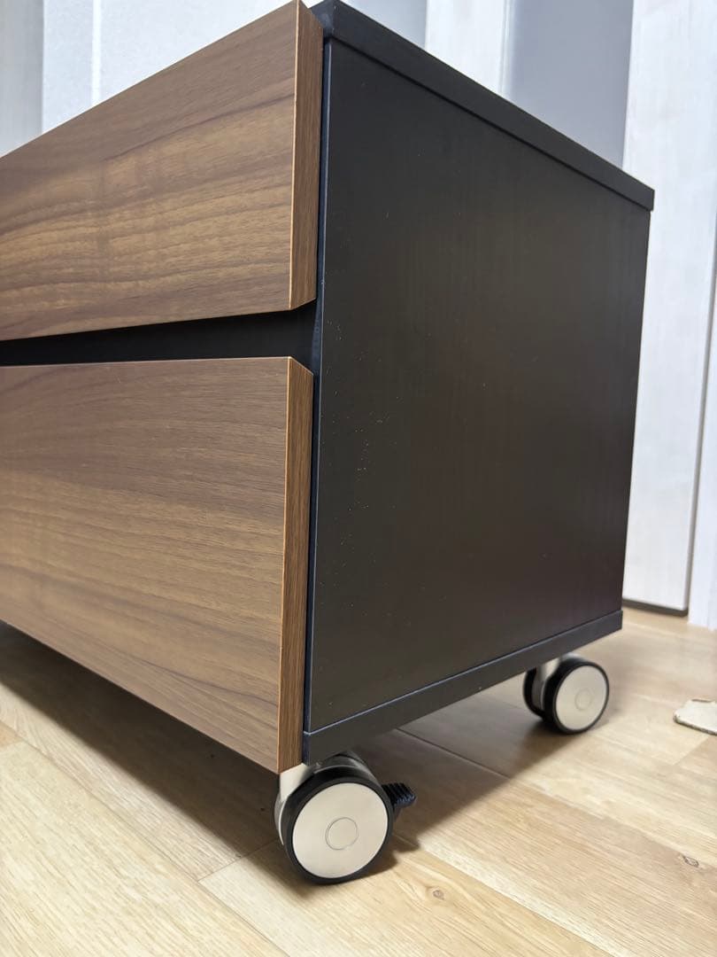 キャスター付 下開きテレビ台　テレビボード