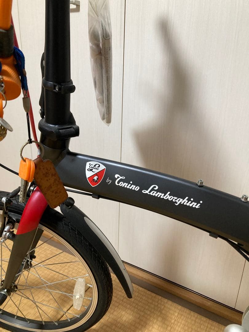 Tonino Lamborghini 折りたたみ自転車 グレー