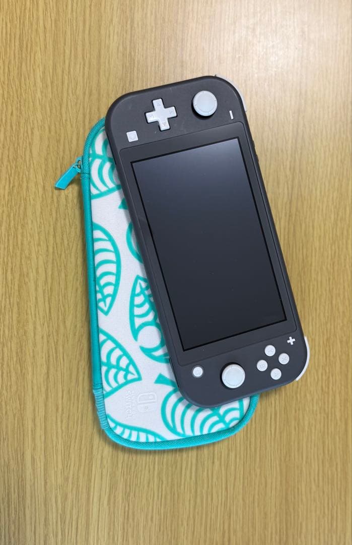 Nintendo Switch Lite グレー あつ森ケース、128gSD付き