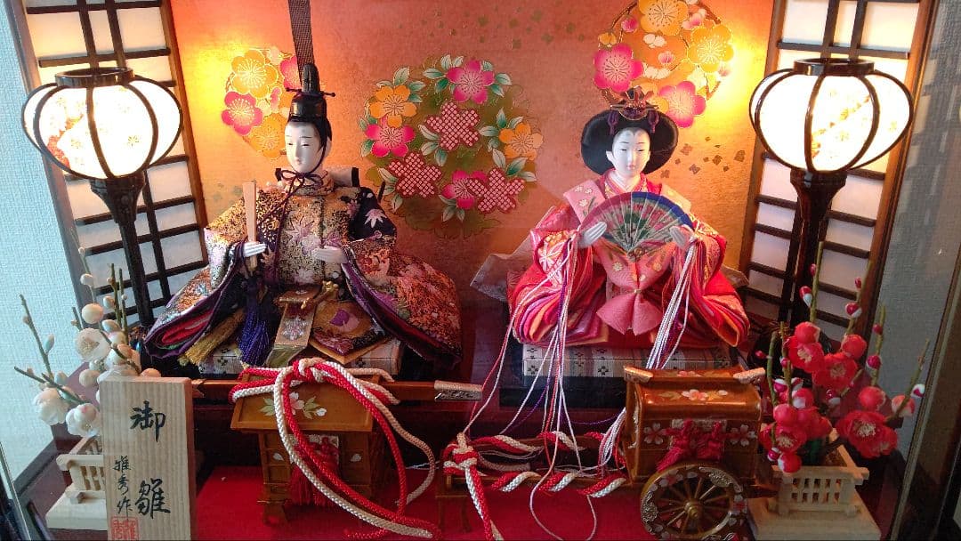 ☆大幅値下中☆美品 お雛様 アクリルケース入り 雛人形