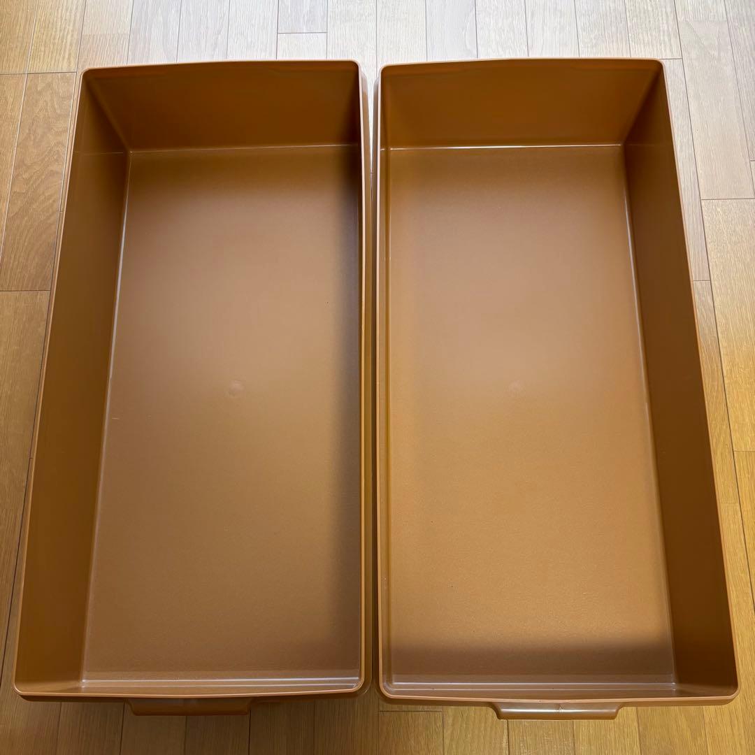 11日まで限定 タッパーウェア　ロングスーパーケース　4個まとめ売り 多少傷あり