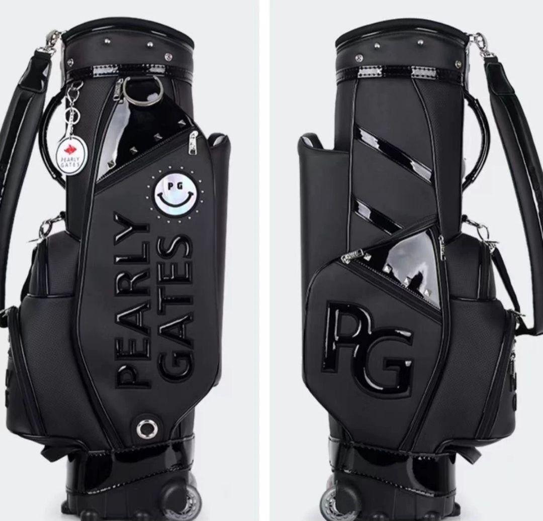 現品限●即発送対応●キャスター付き パーリゲーツキャディバッグ　ホワイト