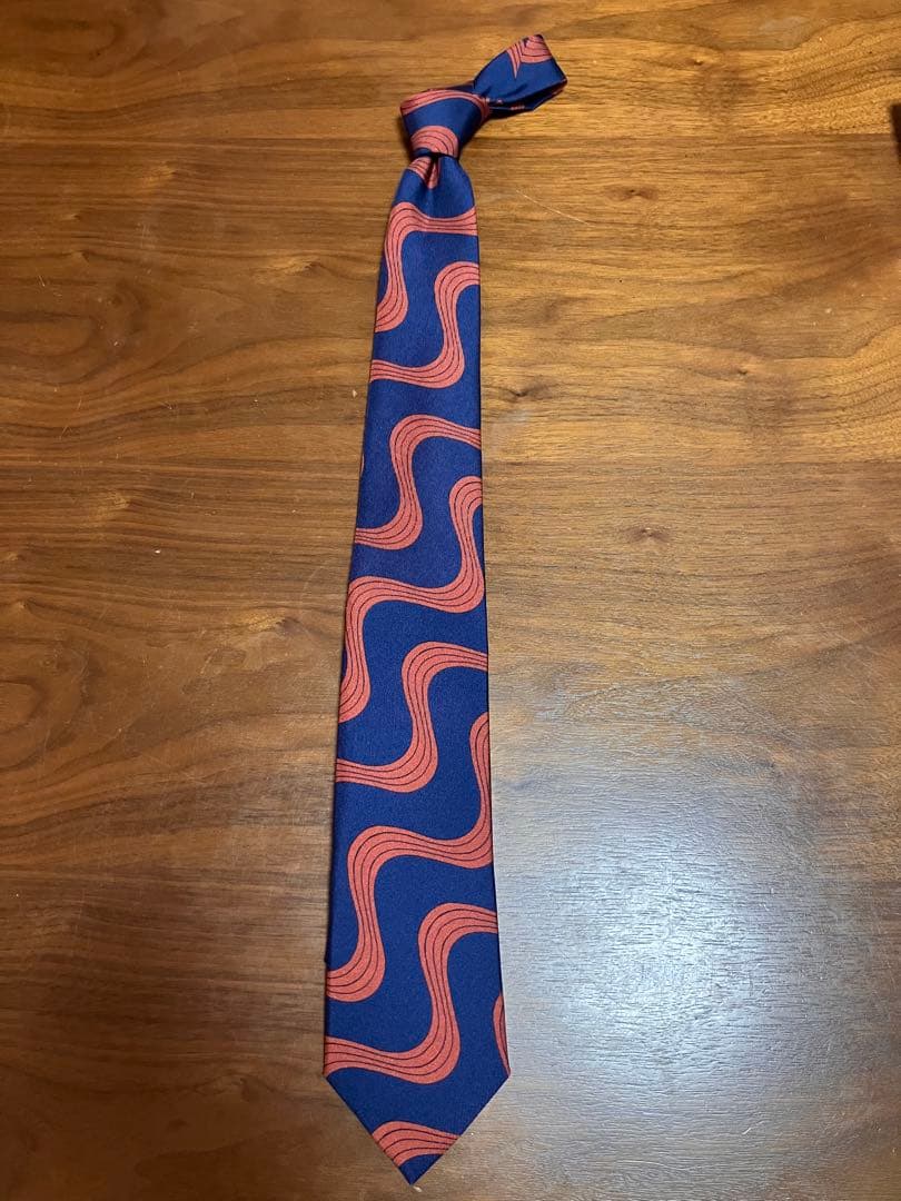 kaz79様先約美品⭐︎FRANCO BASSI ヴィンテージ柄プリントタイ