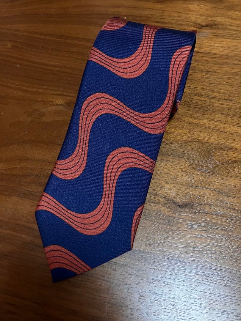 kaz79様先約美品⭐︎FRANCO BASSI ヴィンテージ柄プリントタイ