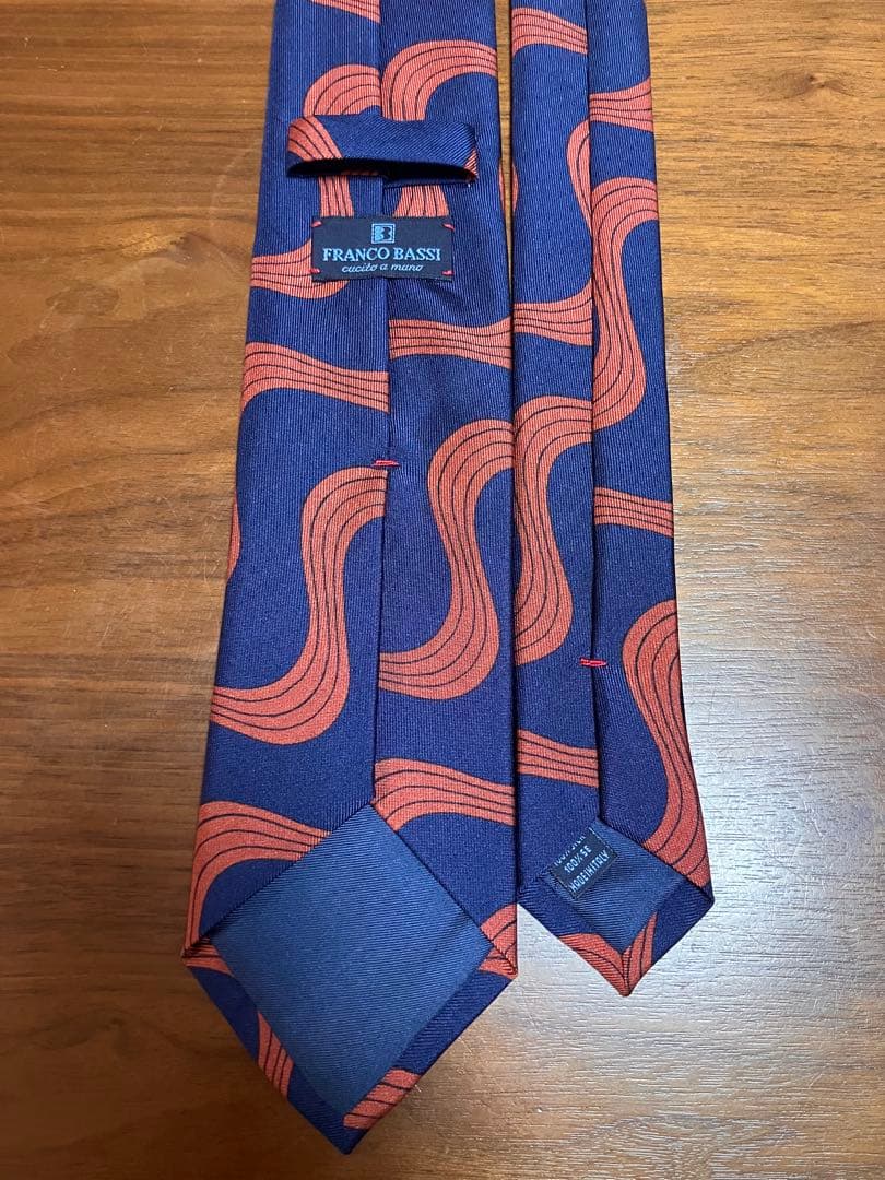 kaz79様先約美品⭐︎FRANCO BASSI ヴィンテージ柄プリントタイ