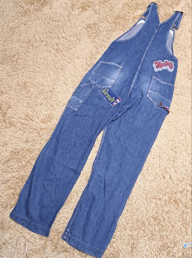 HYSTERIC GLAMOUR　ヒステリックグラマー デニム オーバーオール