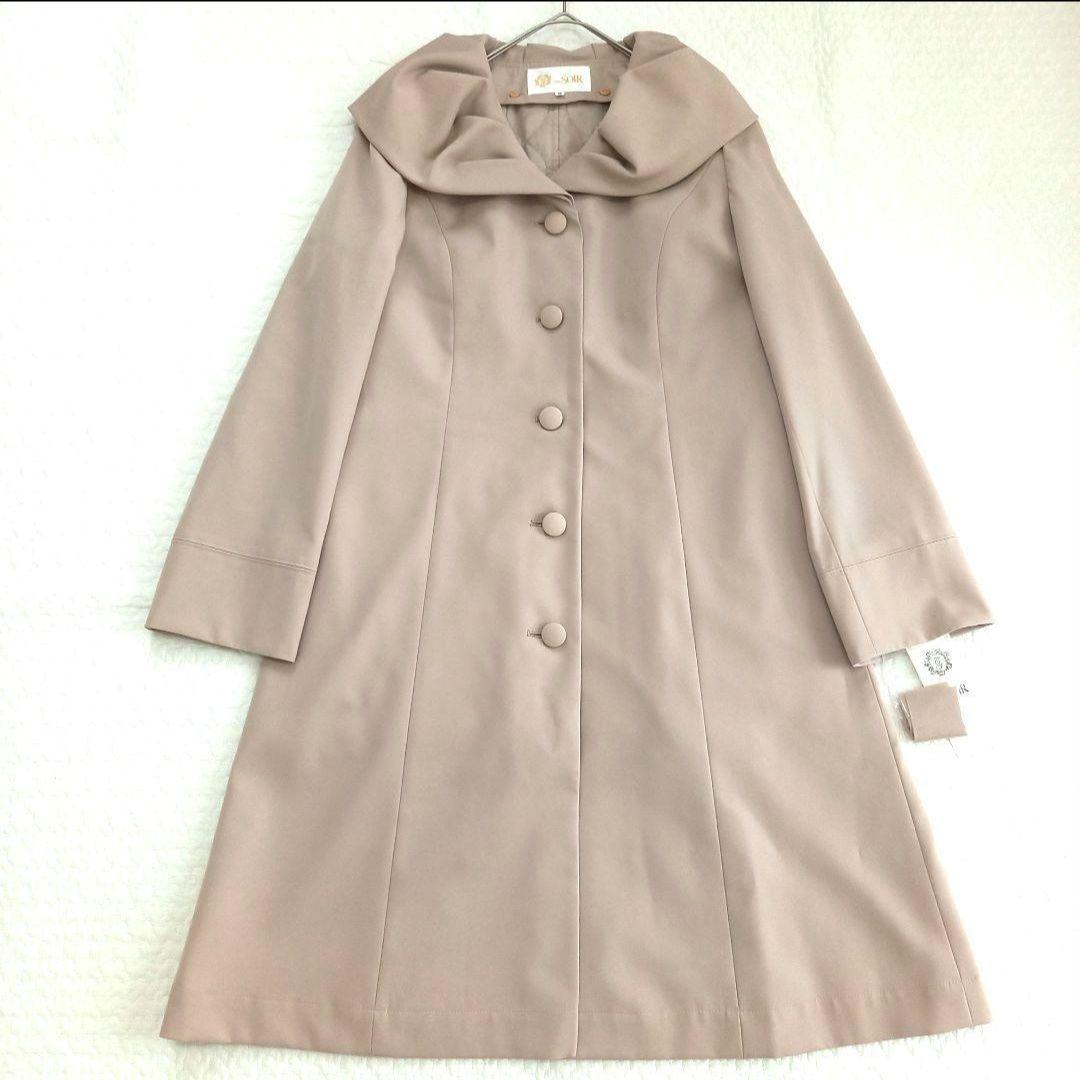 akiさま 東京ソワール ボリュームカラーライナー付ロングコート フォーマル