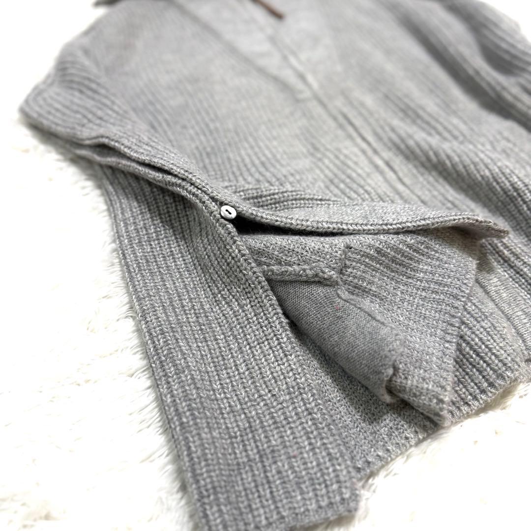 美品 MORABITO BLANC モラビト ニット カーディガン ポンチョ