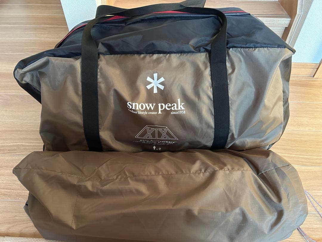 スノーピーク リビングシェル 65周年記念モデル グレー 1回使用 中古