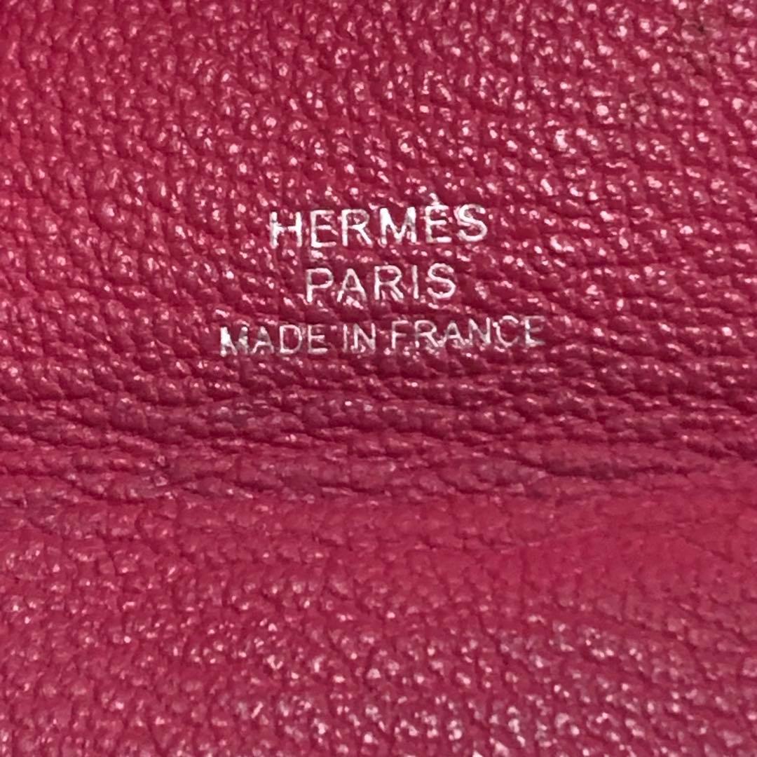 限界価格　【希少】　HERMES バスティア オーストリッチ　ピンク