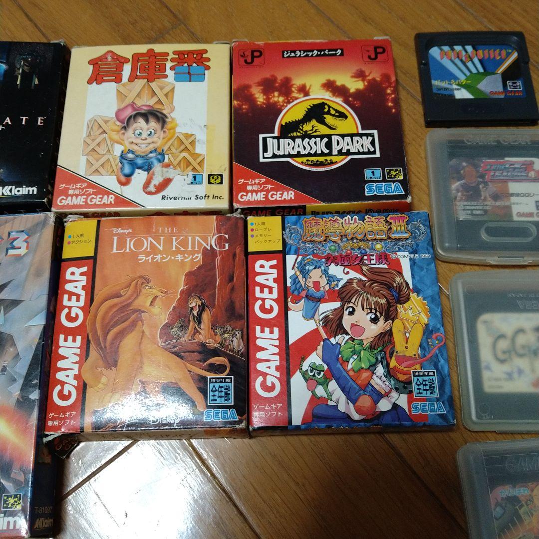 ゲームギア レアソフト含む、まとめて。