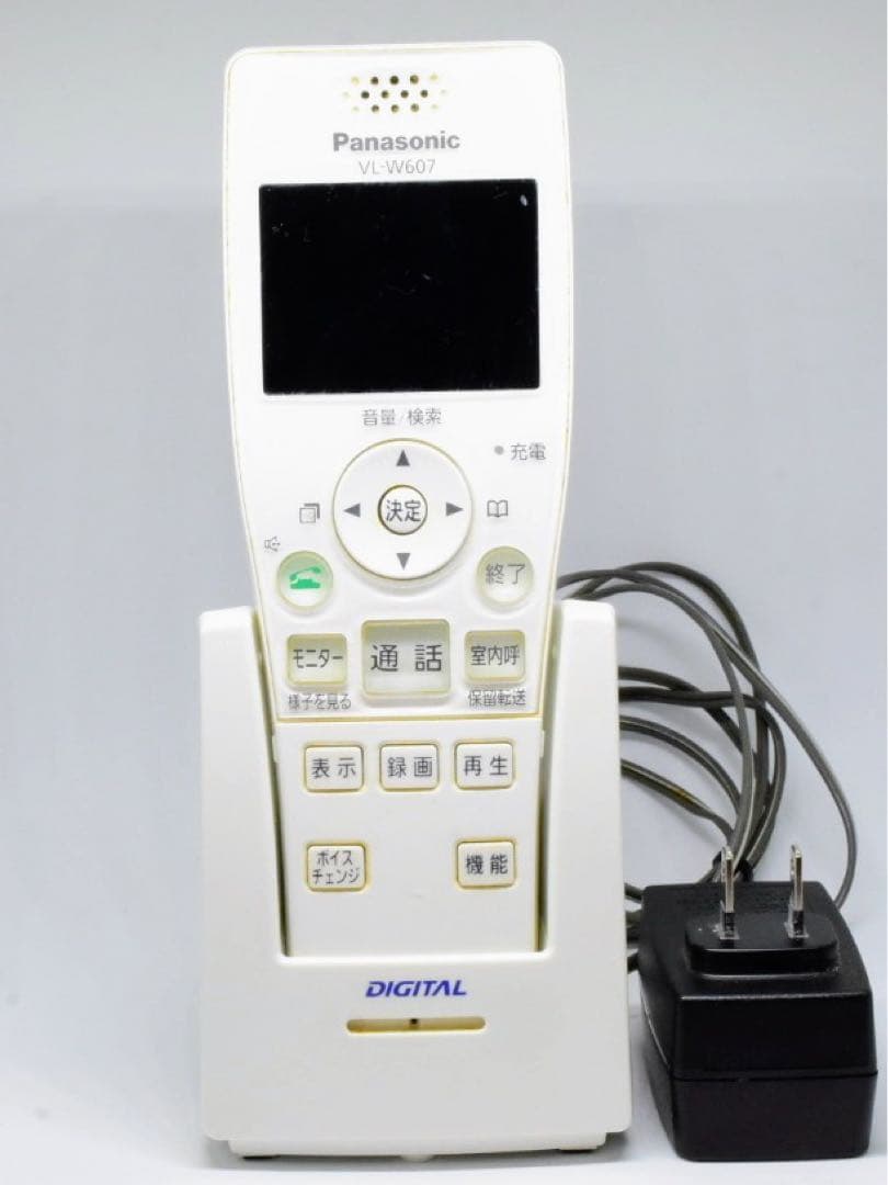パナソニック ドアホン用ワイヤレスモニター子機 VL-W607