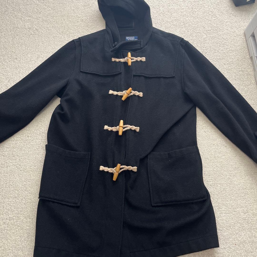 Polo by Ralph Lauren ブラック ダッフルコート M