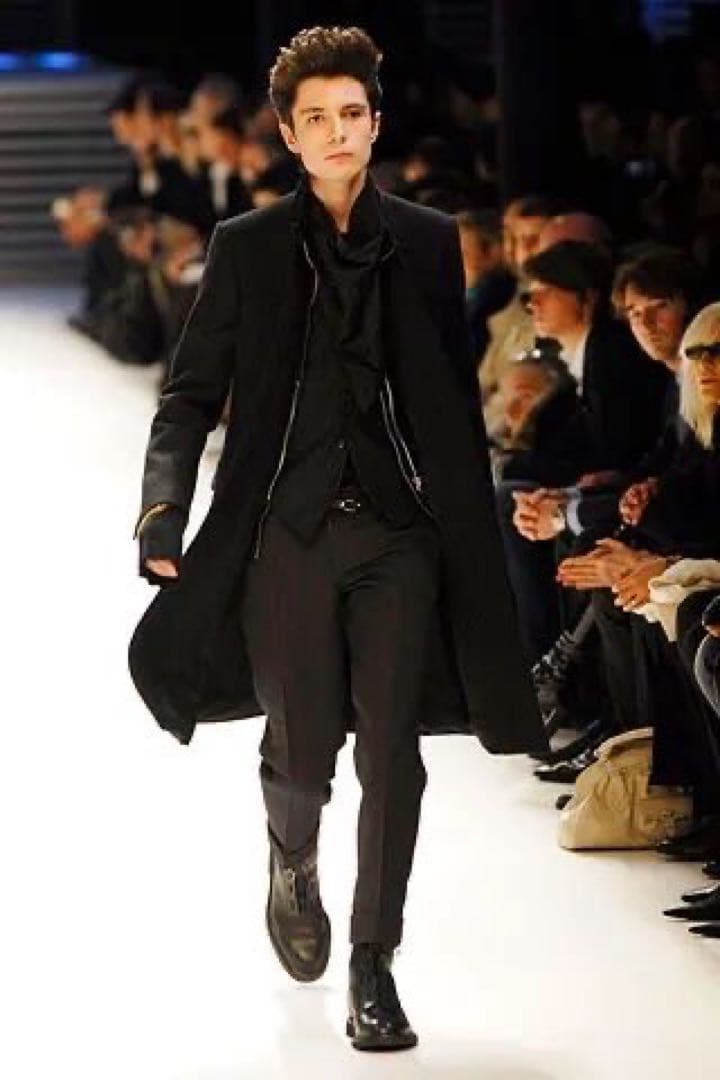 希少レア　Dior スカーフ　黒　レザー使用　08 ストール　マフラー　エディ期