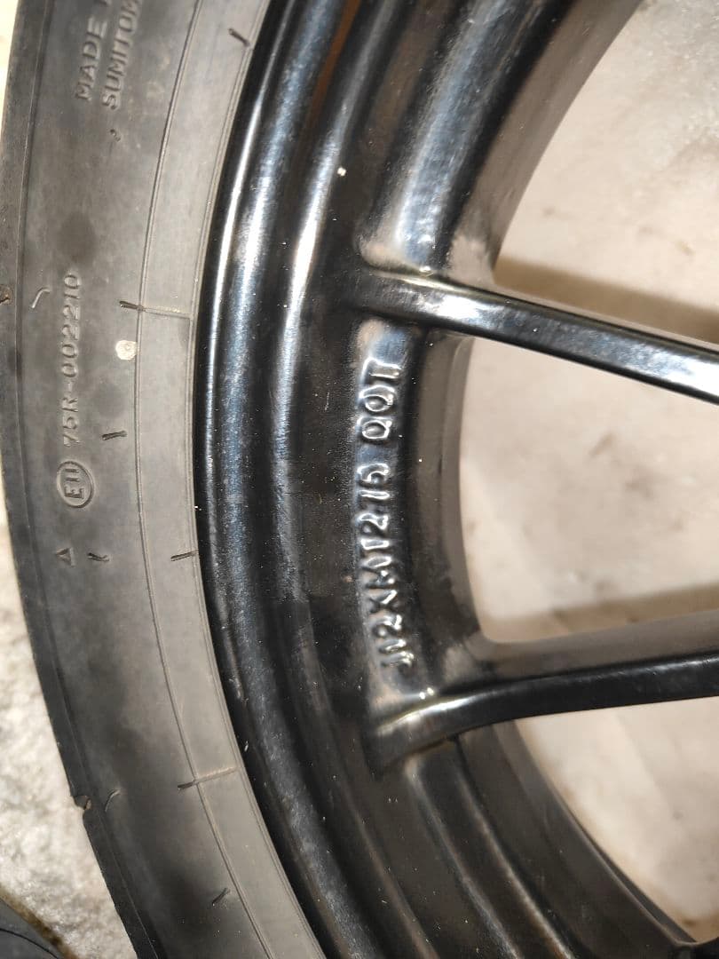 1型から3型 シグナスX 用 RPM製前後ホイール おまけタイヤ