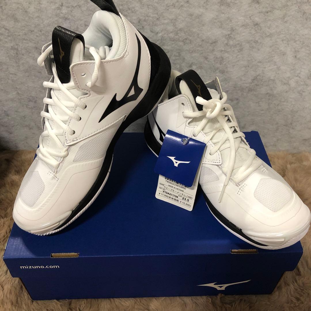[ミズノ] バレーボールシューズ ウエーブモーメンタム 2 MID