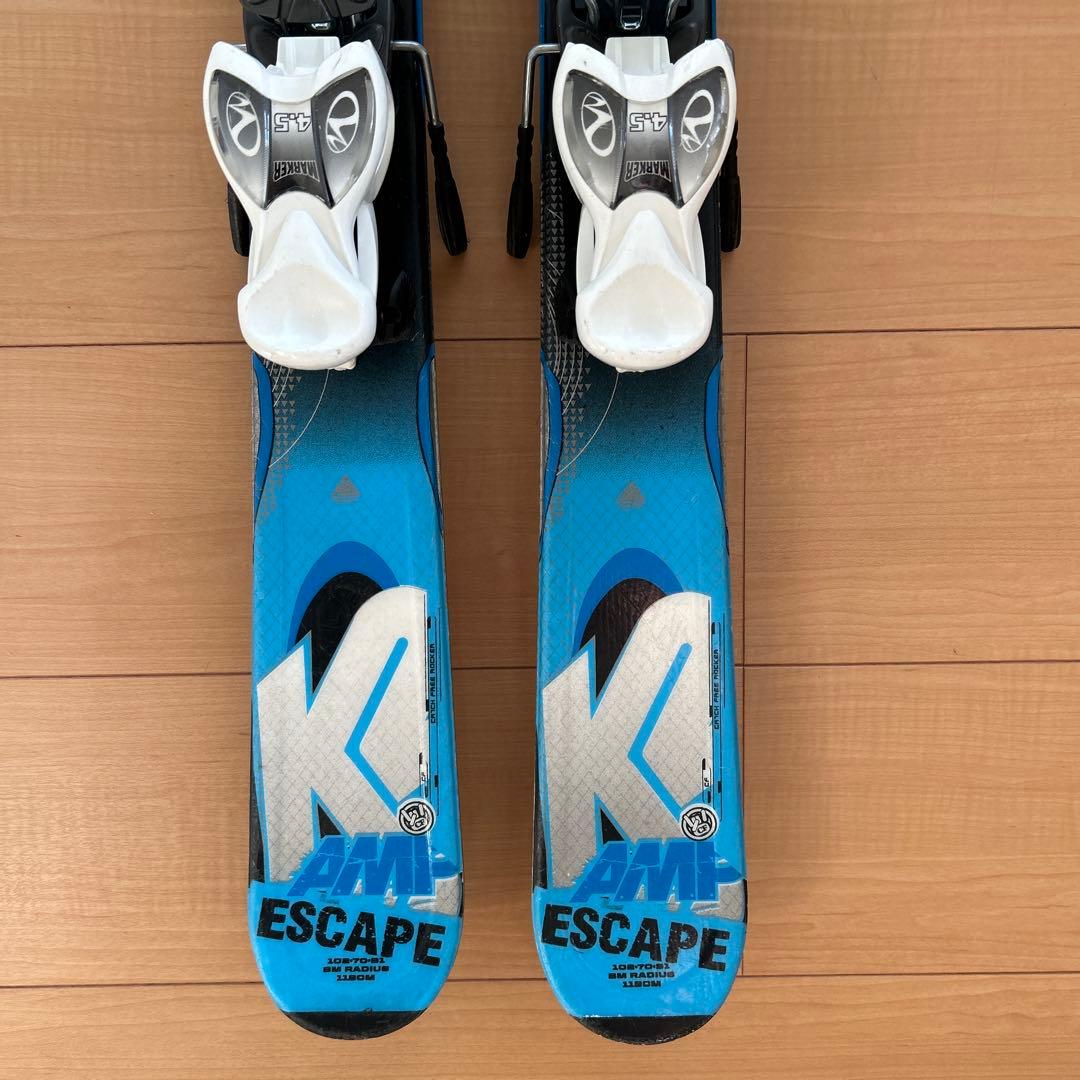 K2 AMP ESCAPE スキー 板　ブーツセット