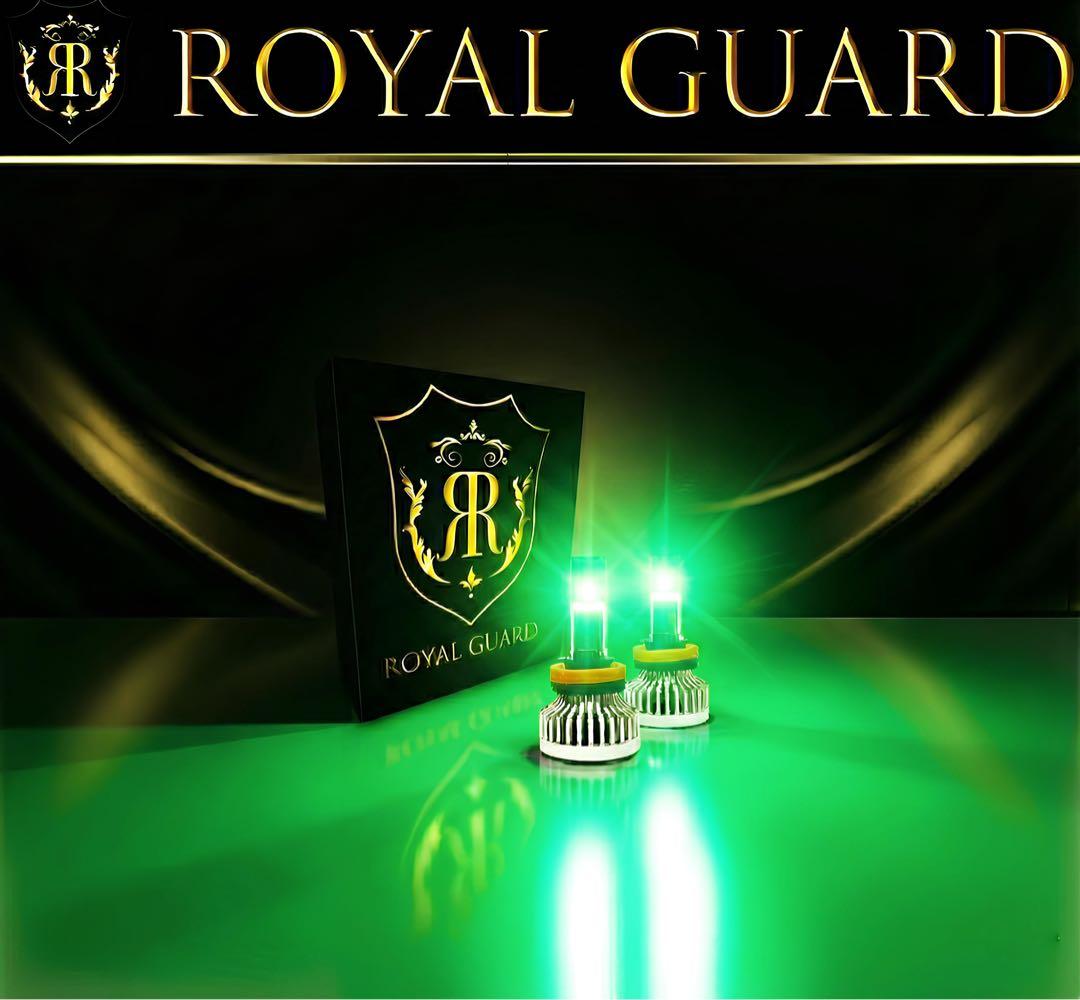 2026 ロイヤルガードオメガ LEDフォグライムグリーン psx 26W