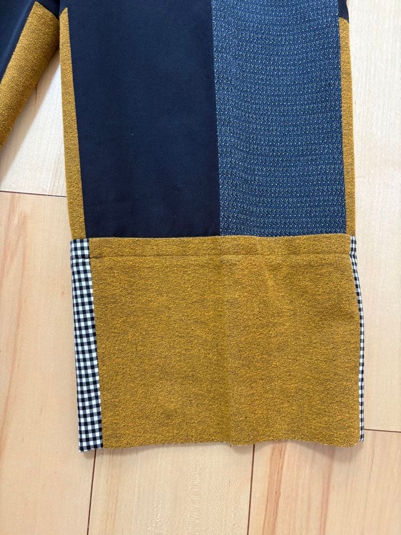 ENFOLD ジャガードクロスMIXパンツ