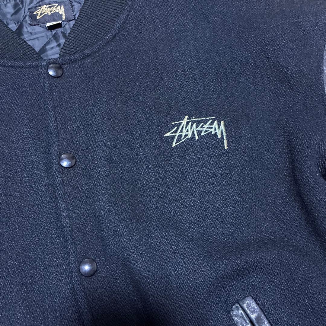 STUSSY スタジャン boy 黒タグ　80's