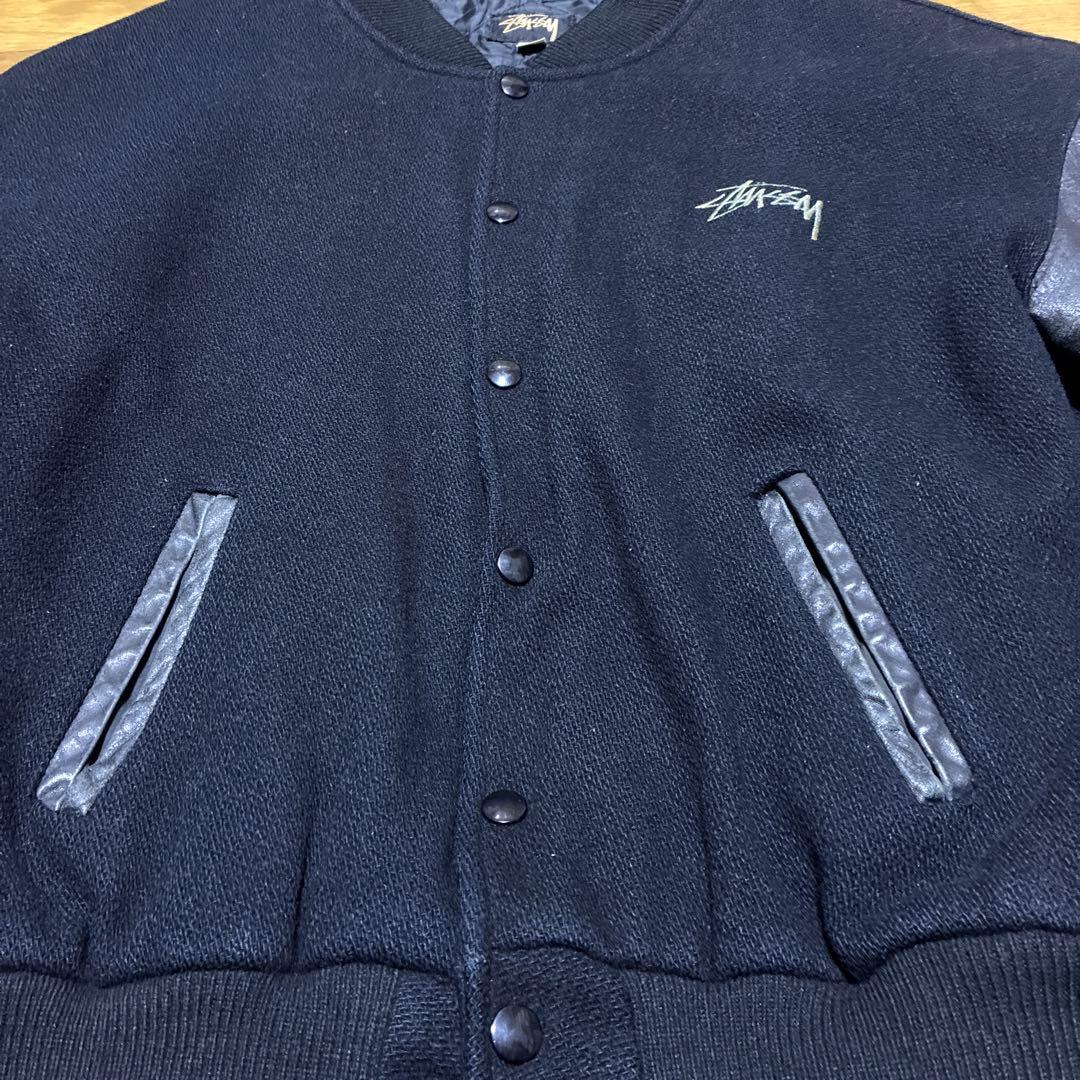 STUSSY スタジャン boy 黒タグ　80's