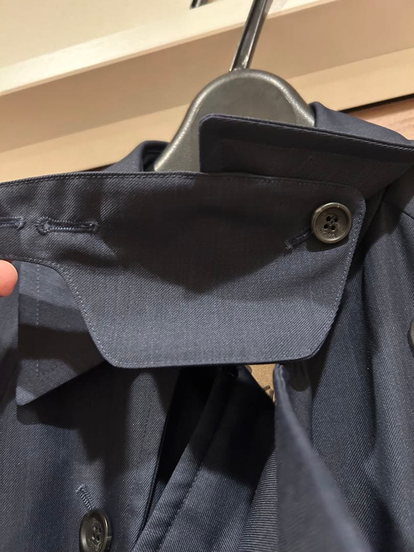 SEALUP シーラップ トレンチコート ネイビー 46 イタリア製