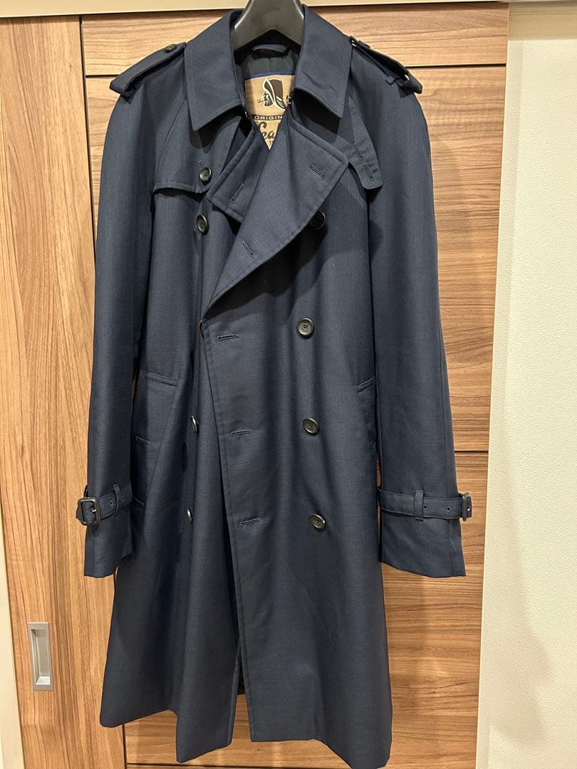 SEALUP シーラップ トレンチコート ネイビー 46 イタリア製