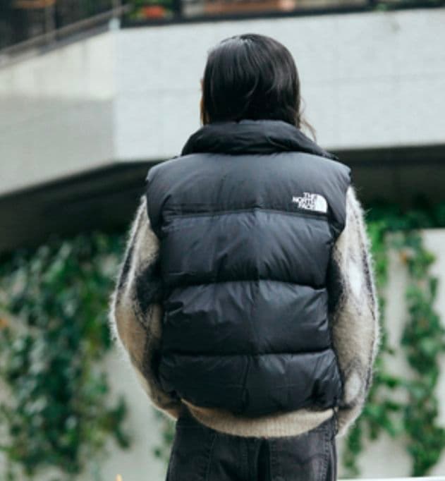 【THE NORTH FACE】ヌプシベスト ダウンベスト ブラックXL