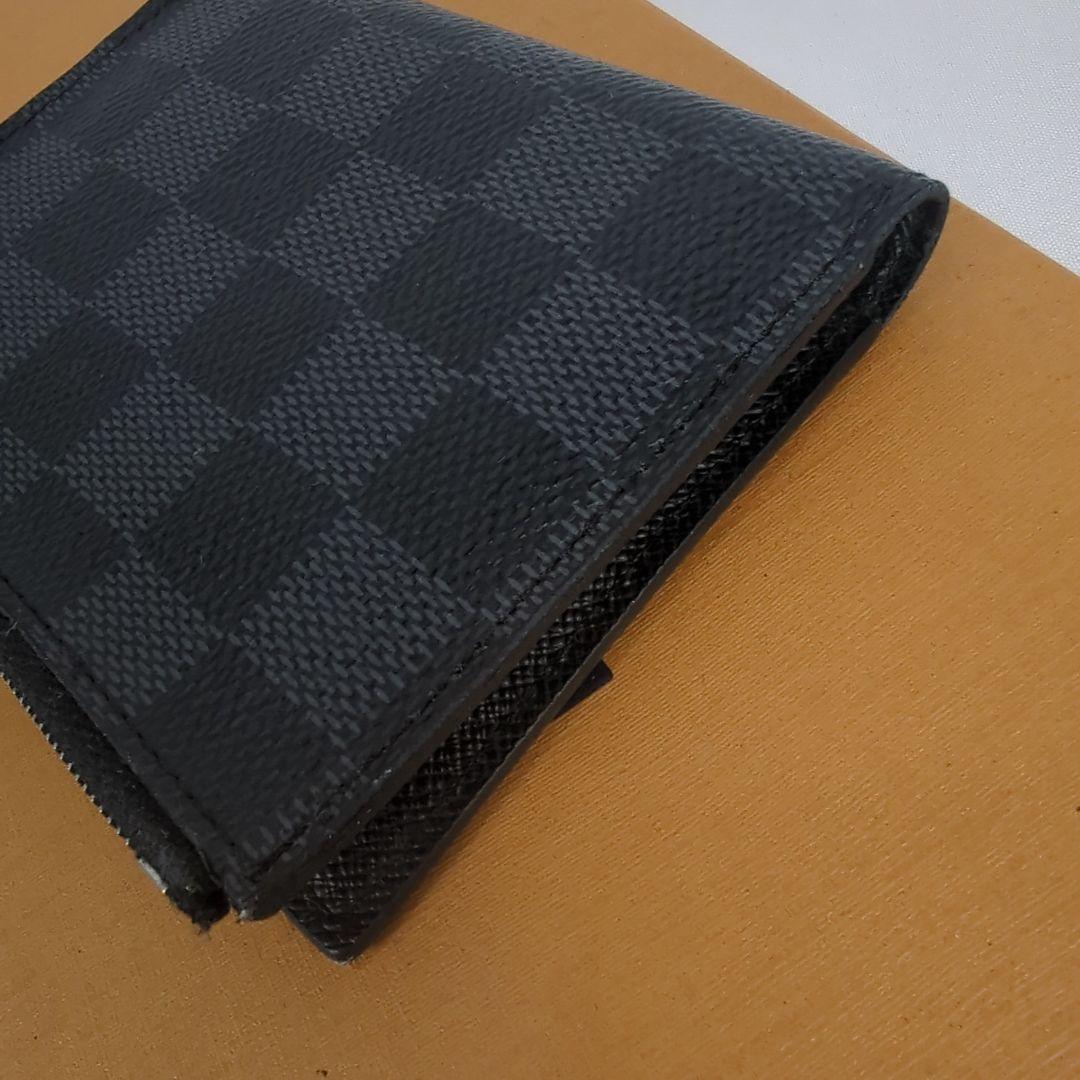 【美品】LOUISVUITTON ポルトフォイユ スマート コンパクト ダミエ