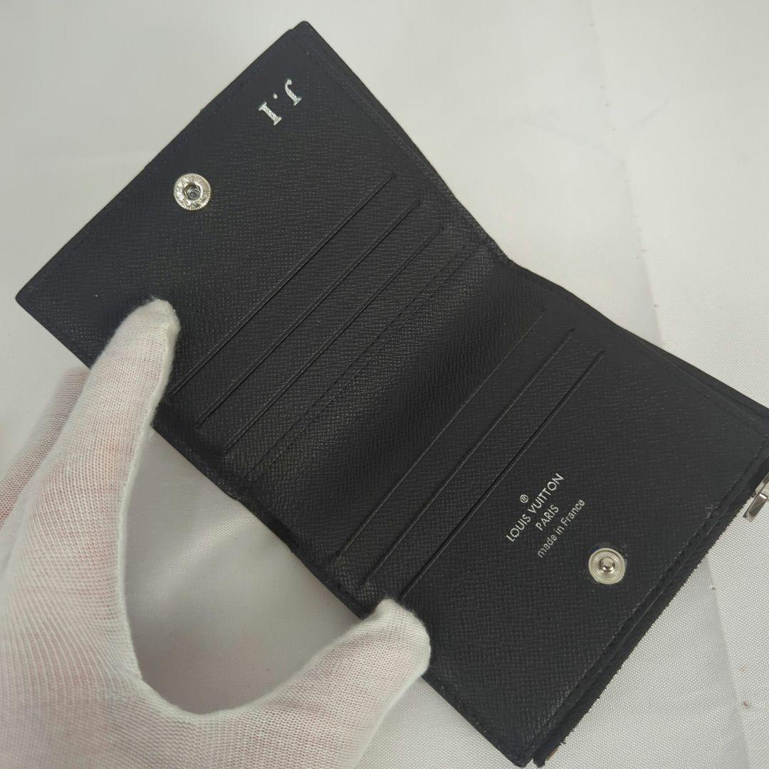 【美品】LOUISVUITTON ポルトフォイユ スマート コンパクト ダミエ