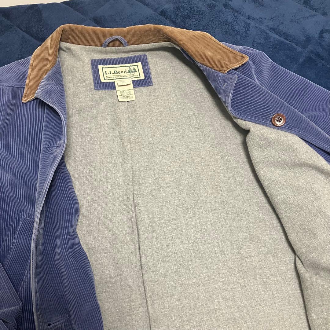 【L.L.Bean】 カバーオール ハンティングジャケット　太畝コーデュロイ良色