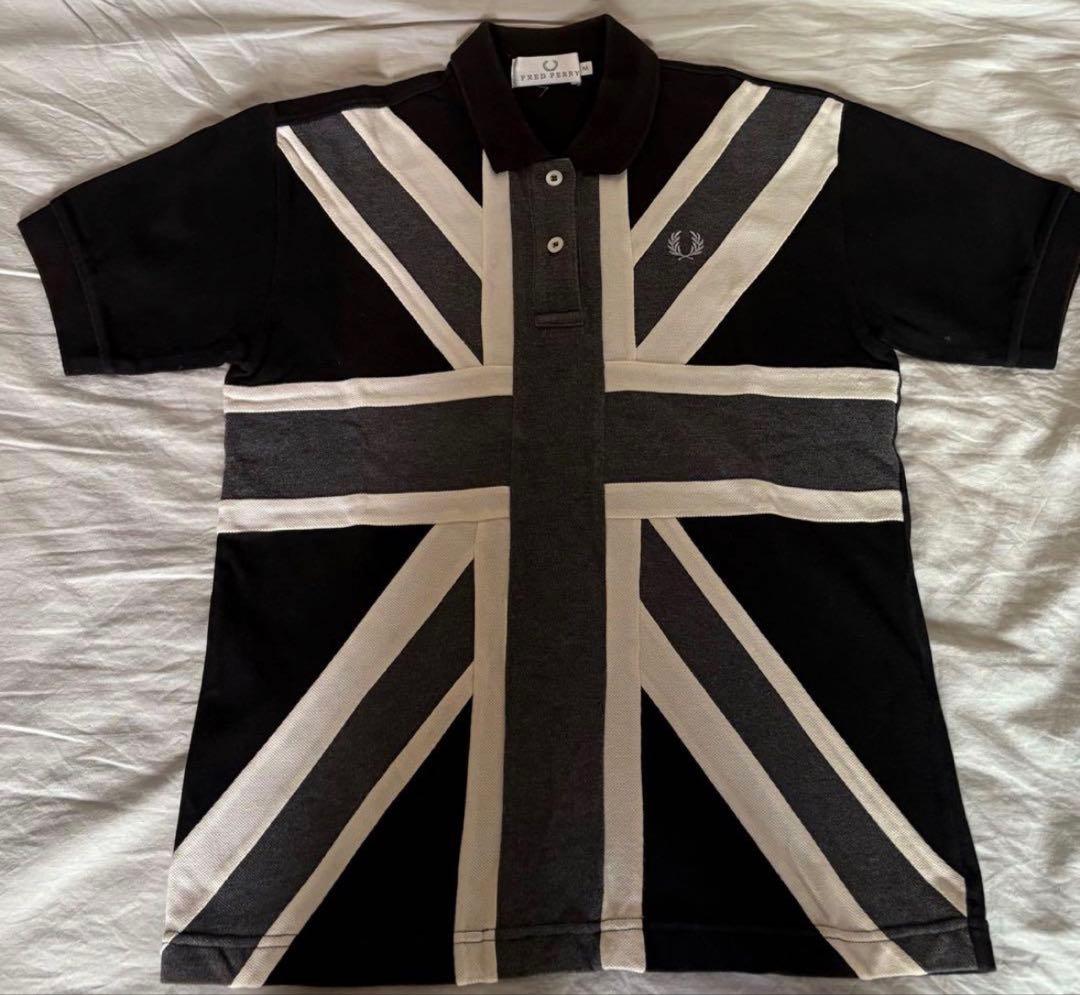 FRED PERRY ユニオンジャック　ポロシャツarchive y2k エディ