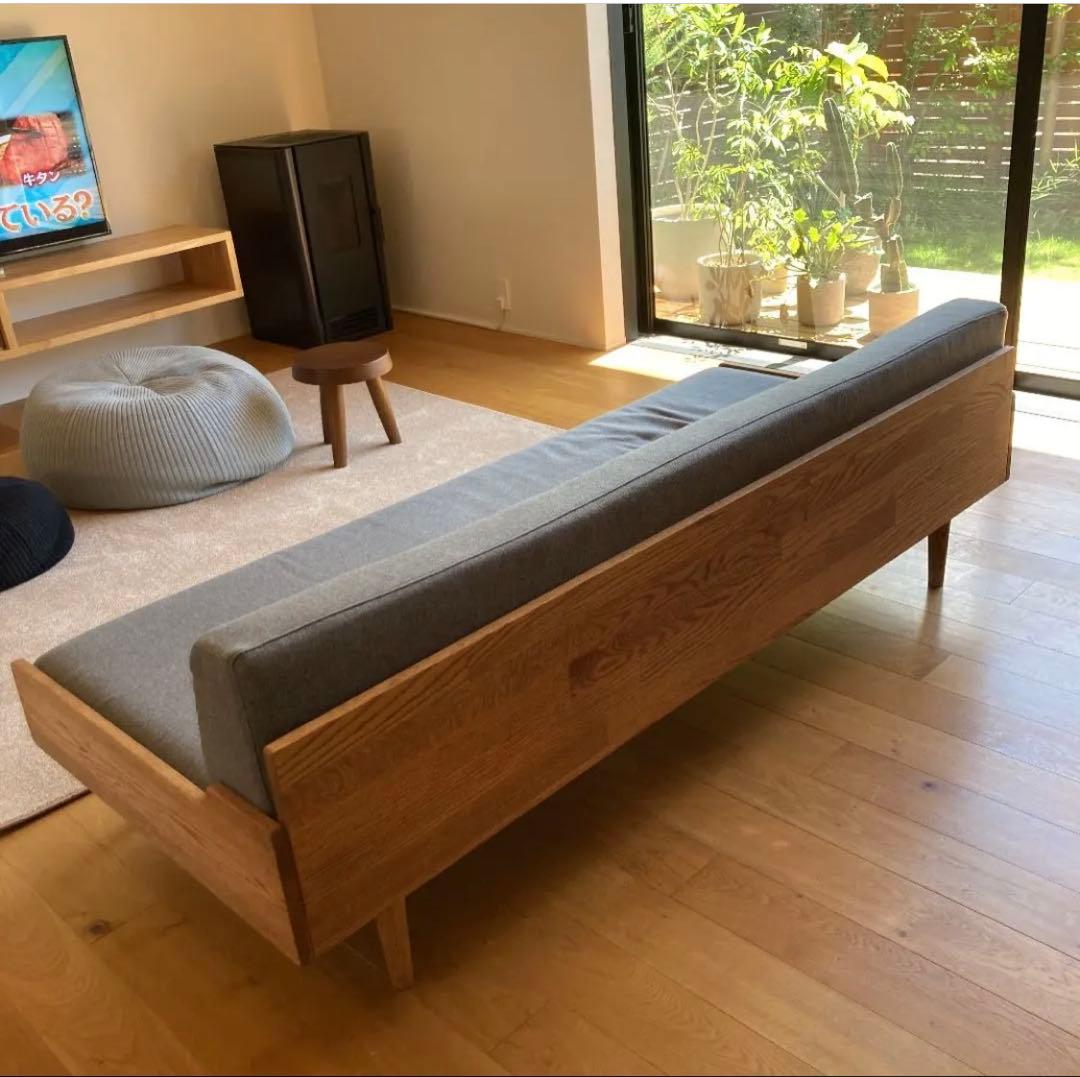 【値下げ中】モモナチュラル DAY SOFA 3P デイソファ