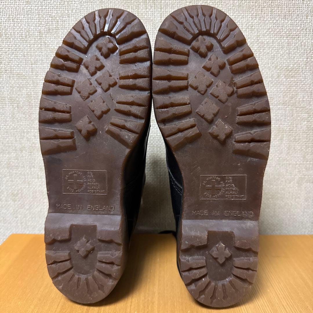 ドクターマーチン 8ホール イングランド製 UK ブラック ブーツ