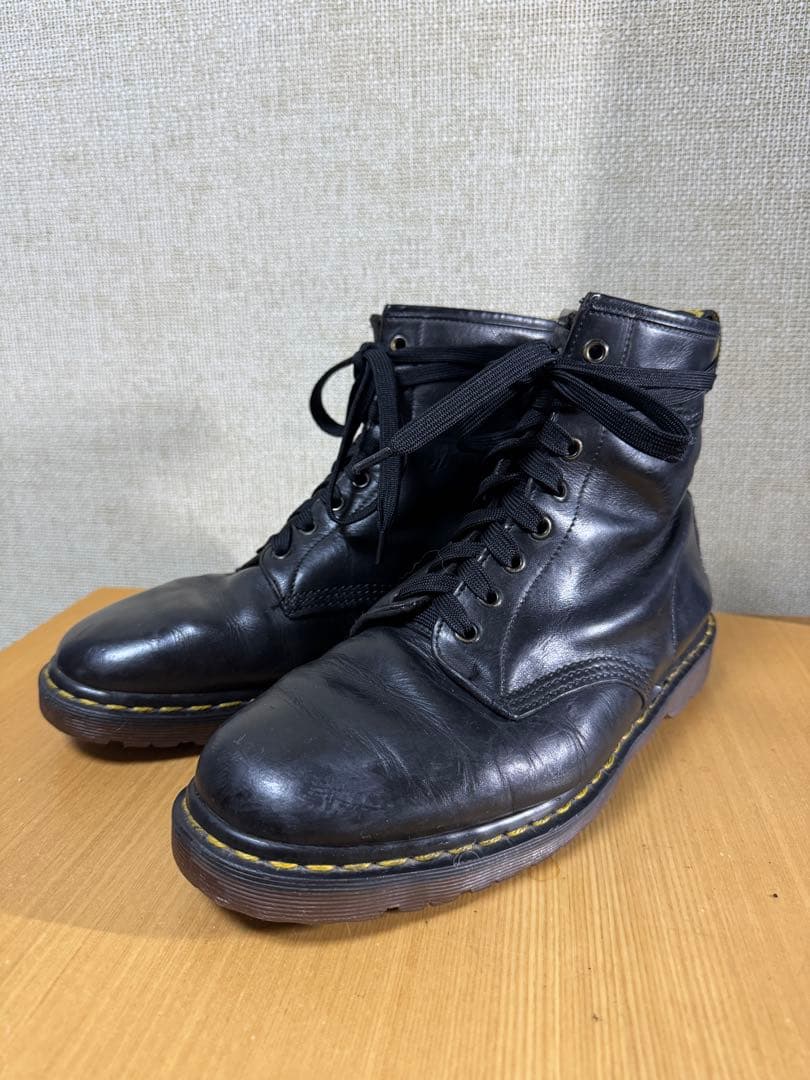 ドクターマーチン 8ホール イングランド製 UK ブラック ブーツ