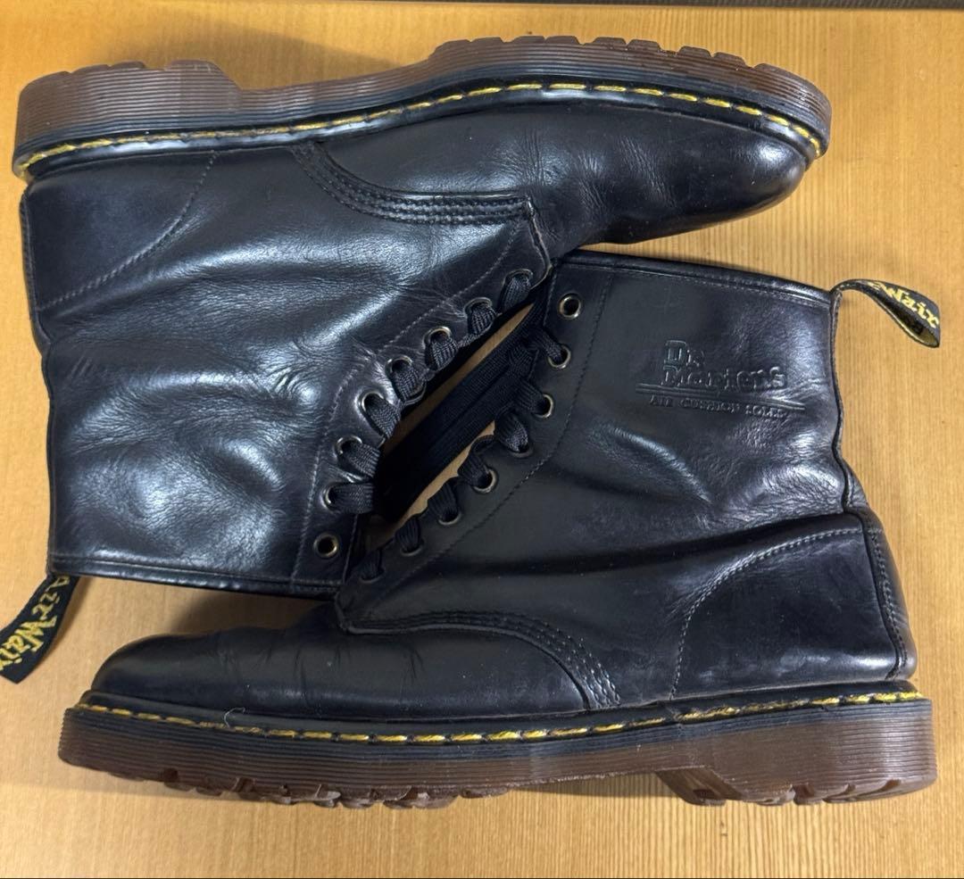 ドクターマーチン 8ホール イングランド製 UK ブラック ブーツ