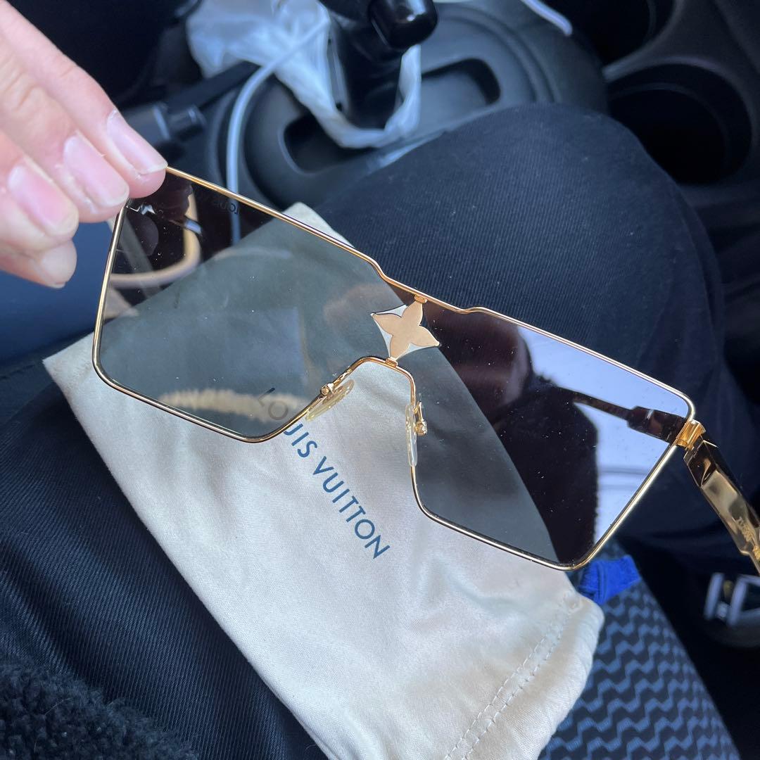 LOUIS VUITTON ゴールド サングラス Z1700U