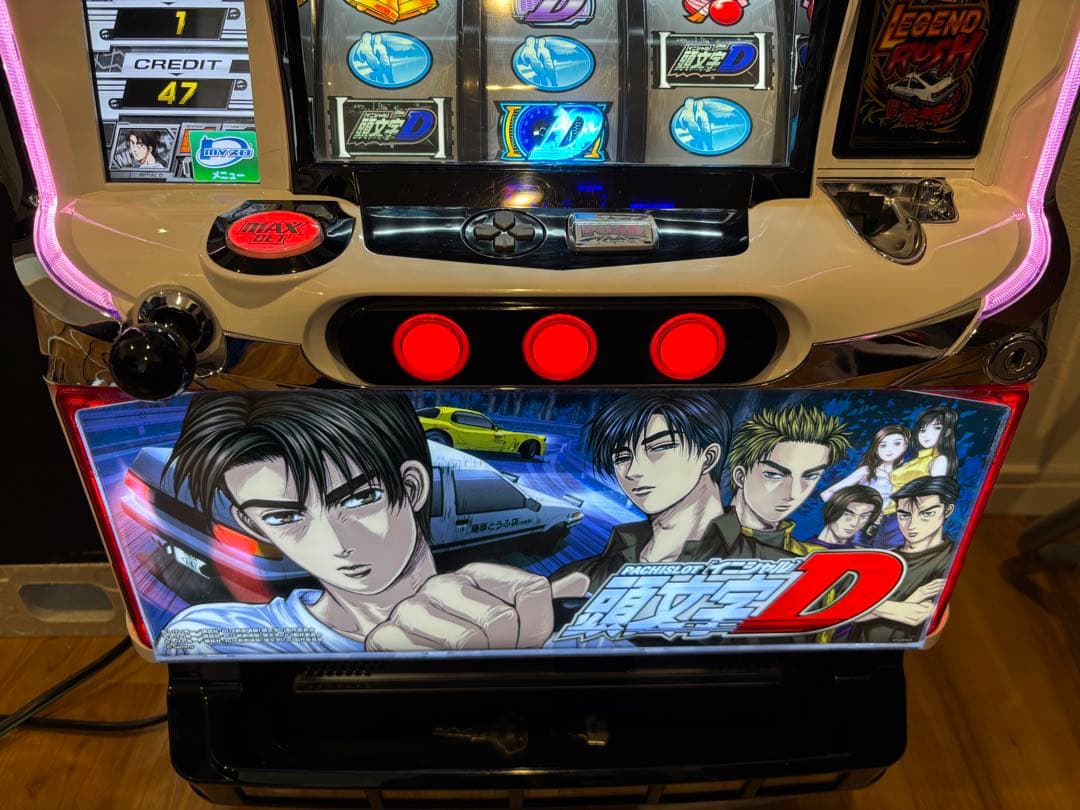 パチスロ　頭文字D 実機