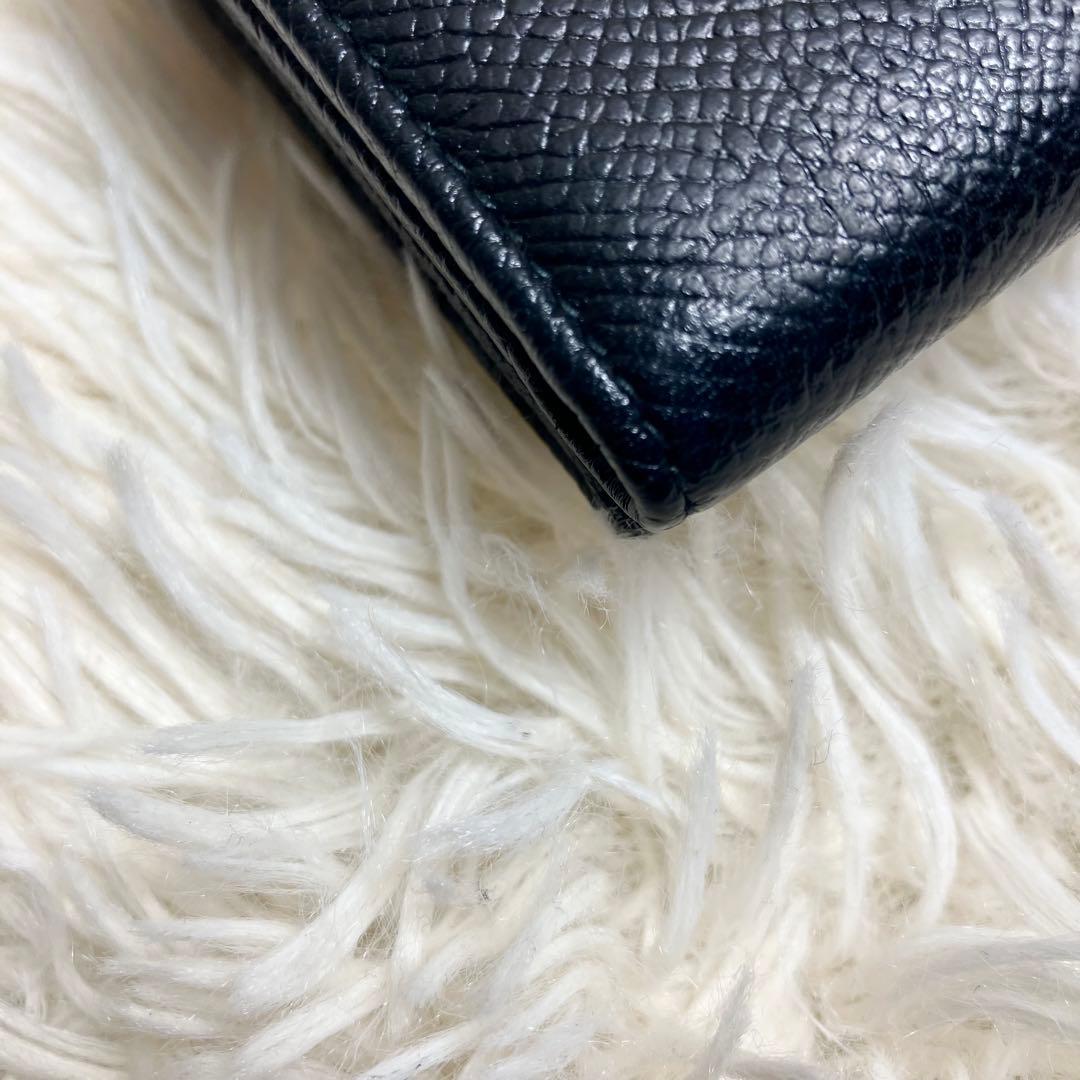 【美品】 ブルガリ 折り財布 ビーゼロワン ロゴクリップ IC内蔵