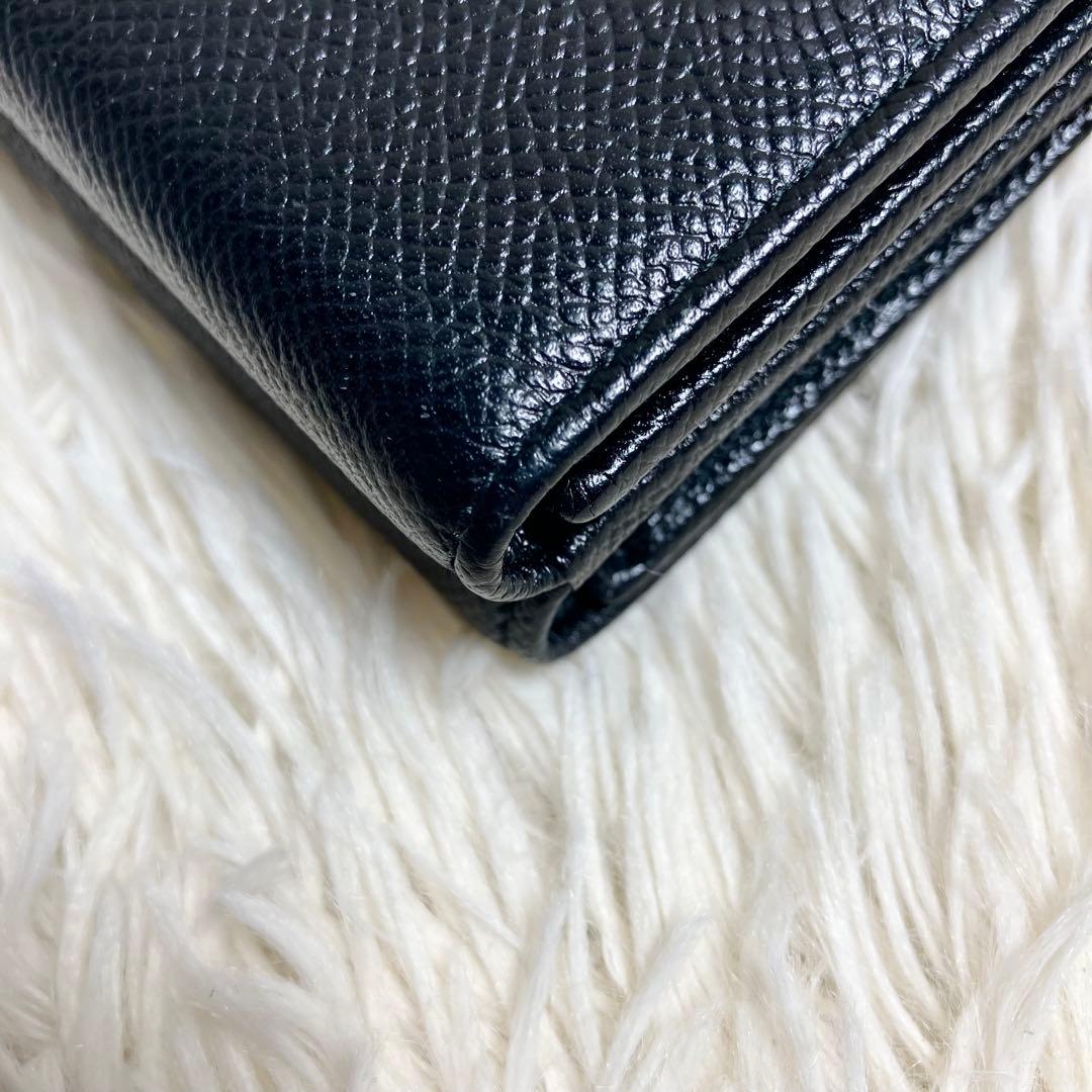 【美品】 ブルガリ 折り財布 ビーゼロワン ロゴクリップ IC内蔵