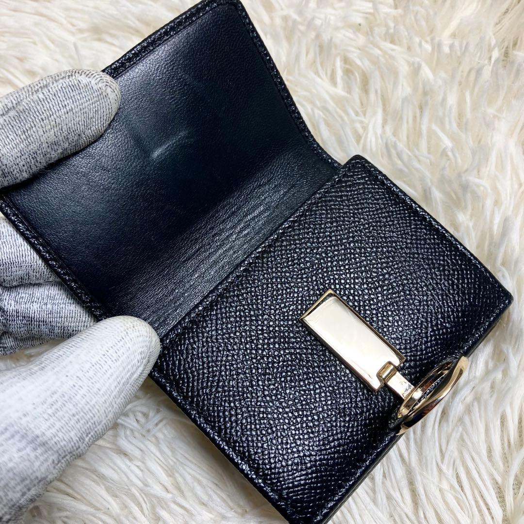 【美品】 ブルガリ 折り財布 ビーゼロワン ロゴクリップ IC内蔵