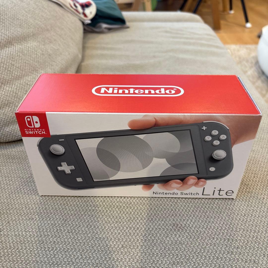 Nintendo Switch Lite グレー　ジャンク品