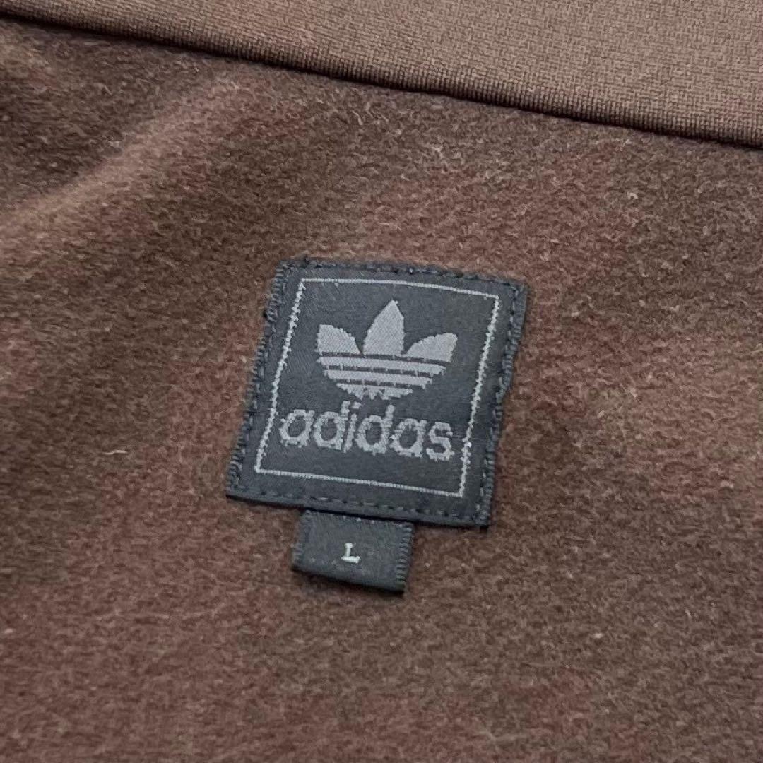 希少カラー　アディダス　90s 00sトラックジャケット　ジャージ　ブラウン