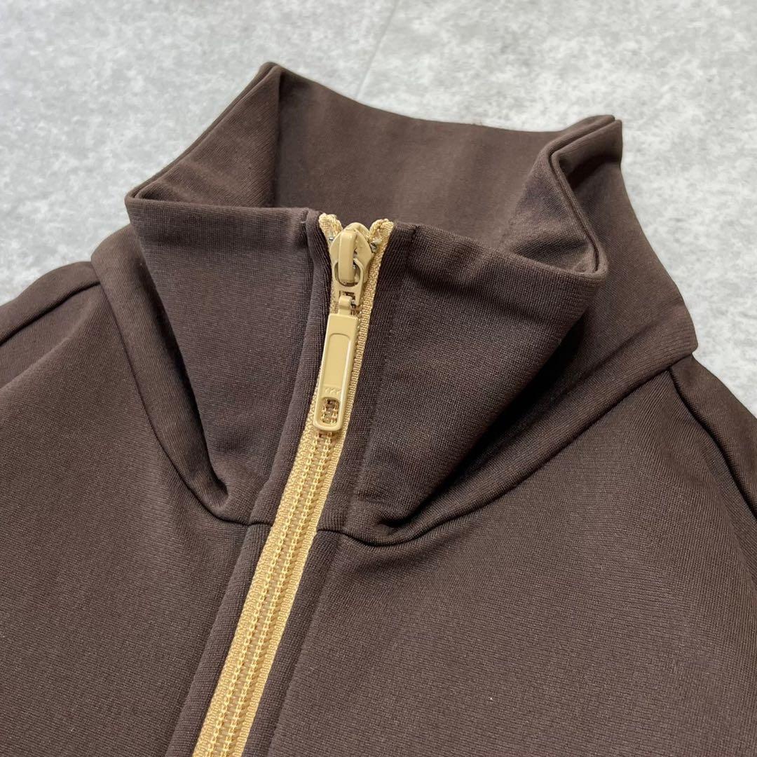 希少カラー　アディダス　90s 00sトラックジャケット　ジャージ　ブラウン