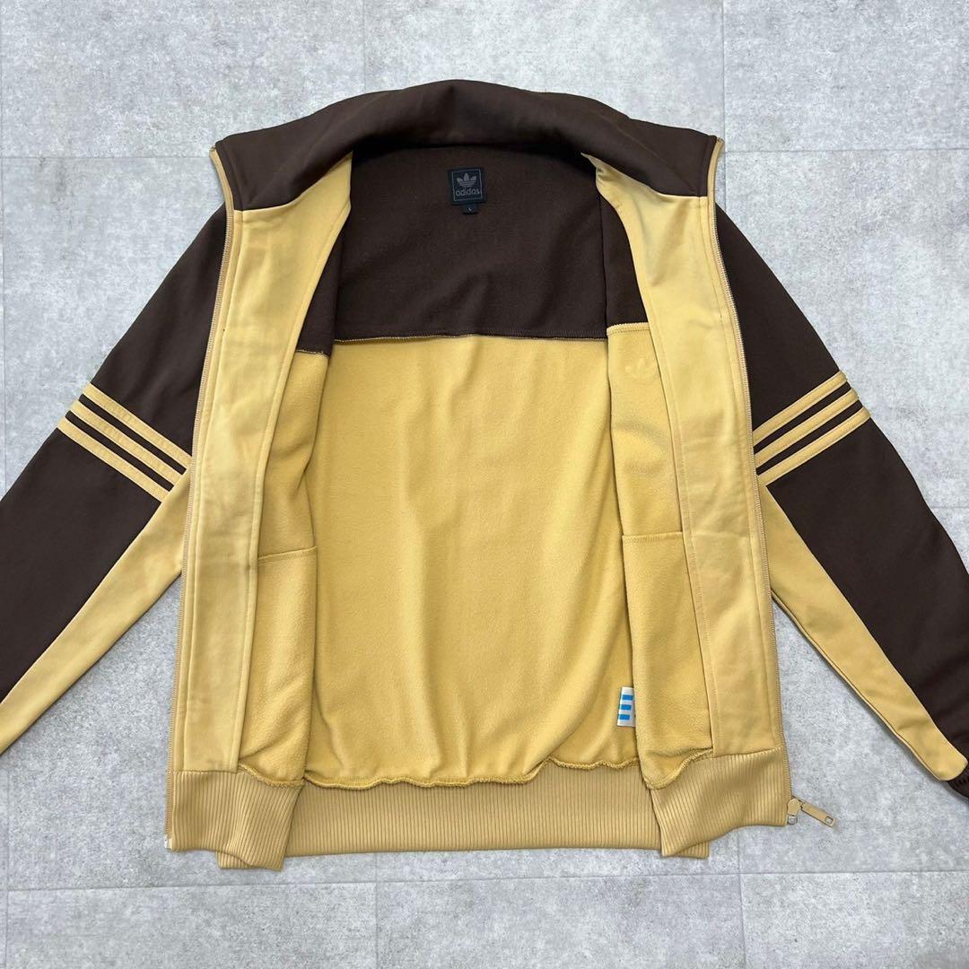 希少カラー　アディダス　90s 00sトラックジャケット　ジャージ　ブラウン