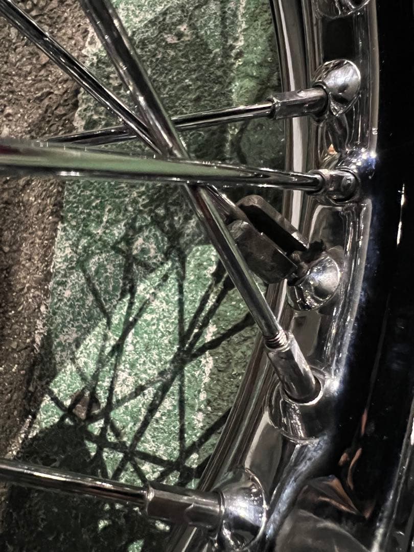 リジットチョッパー　16インチリヤホイールセットアーリー　ショベル　パンヘッド