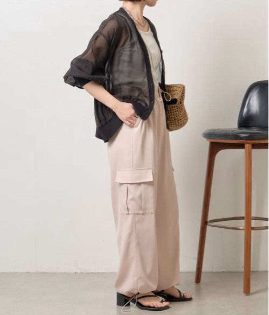 【新品】Jena espace merveilleux トロミパラシュートパンツ